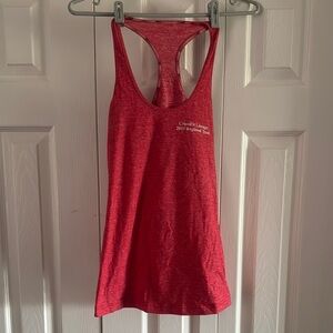 Lululemon Athletica Red Tank Top Racerback